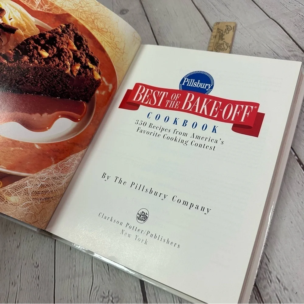 vintage 1996 pillsbury best of the bake-off Cookbook for Baking Enthusiasts